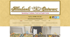 Desktop Screenshot of michaelscaterers.co.uk